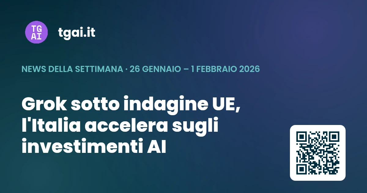 Settimana 26 gennaio – 1 febbraio 2026