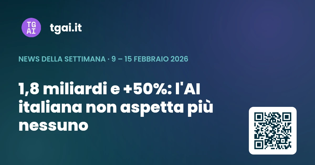Settimana 9 – 15 febbraio 2026
