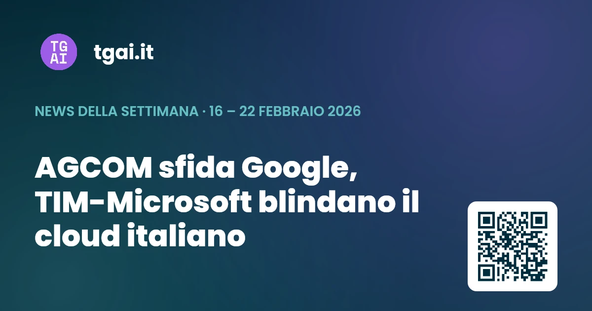 Settimana 16 – 22 febbraio 2026