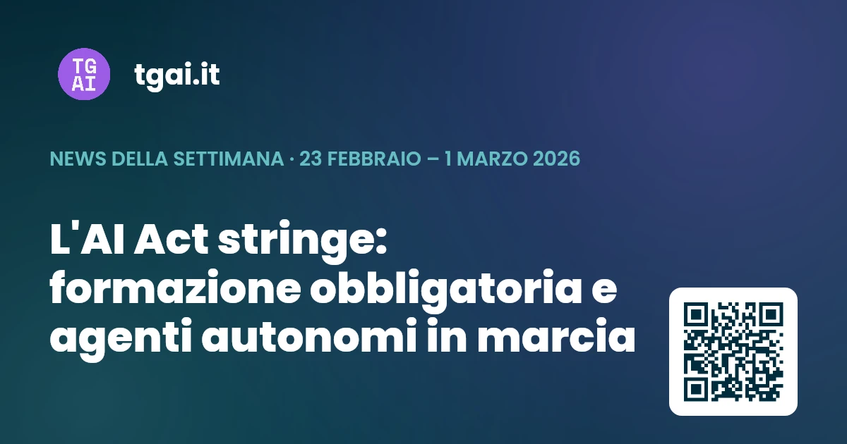 Settimana 23 febbraio – 1 marzo 2026