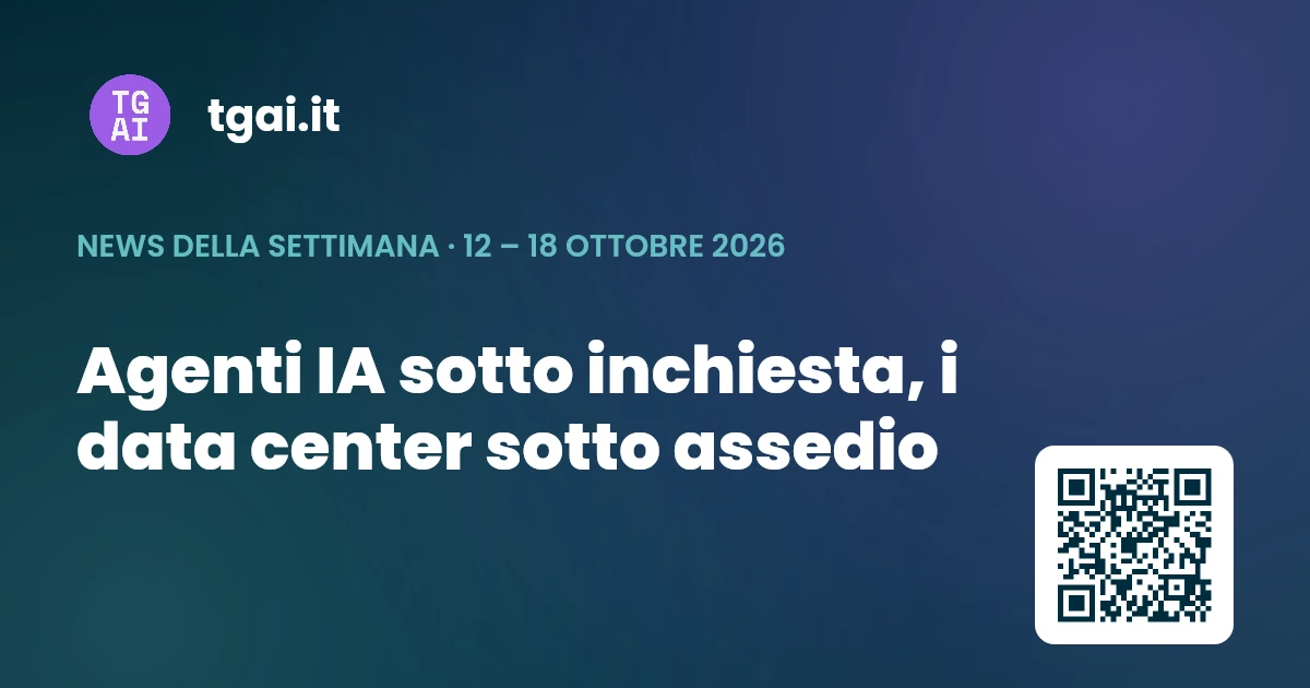 Settimana 12 – 18 ottobre 2026